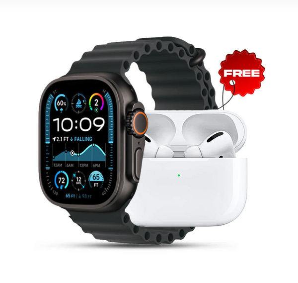 𝐒𝐞𝐫𝐢𝐞𝐬 𝟏𝟎 𝐒𝐦𝐚𝐫𝐭 𝐖𝐚𝐭𝐜𝐡 𝐰𝐢𝐭𝐡 𝟕 𝐁𝐚𝐧𝐝𝐬 & 𝐀𝐢𝐫𝐏𝐨𝐝𝐬